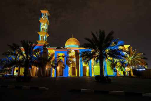 Digital Projection brings stunning visuals to Dubai mosque