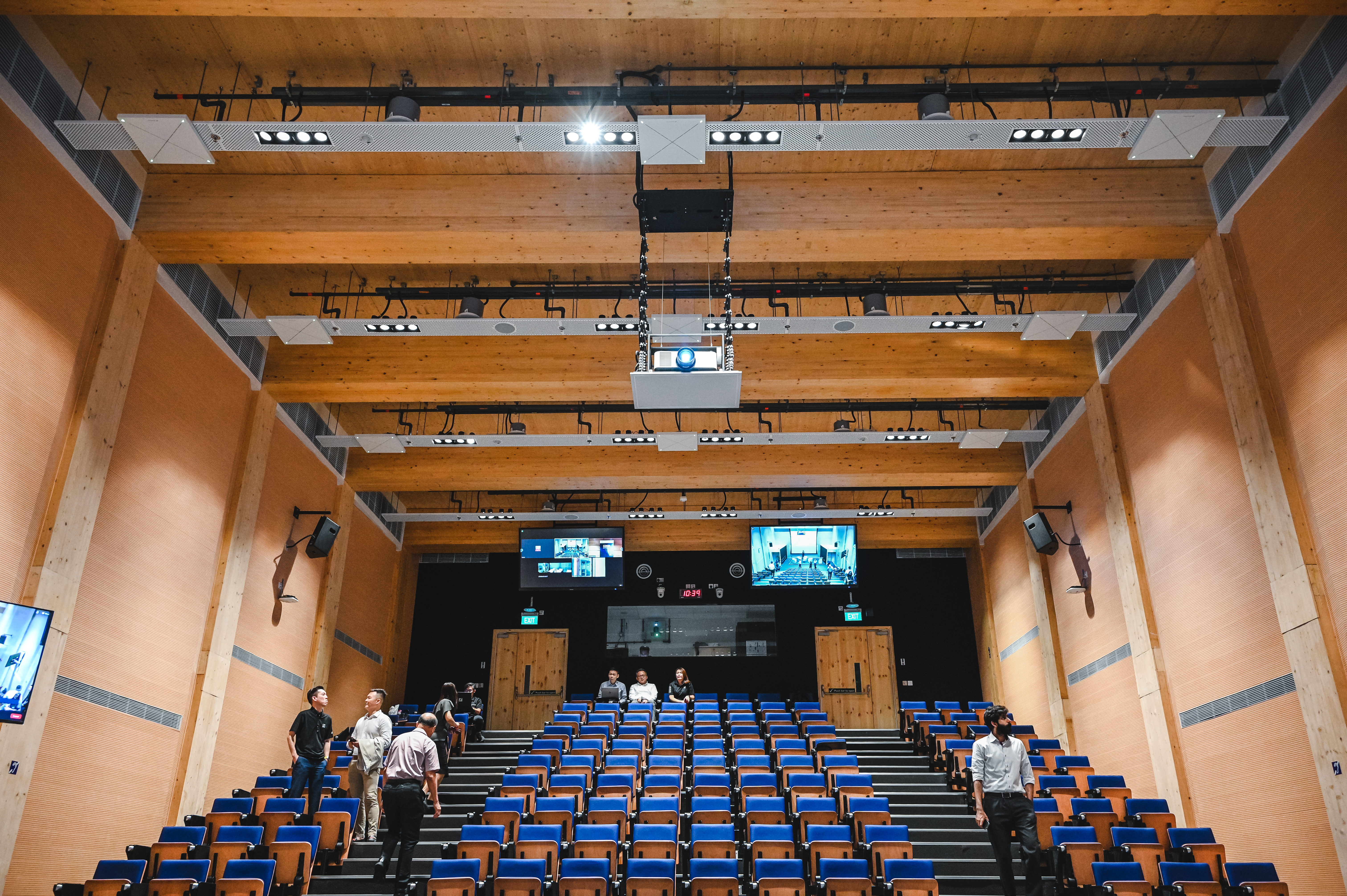 Sennheiser boosts hybrid learning with TeamConnect Ceiling 2 at NTU Singapore’s Gaia