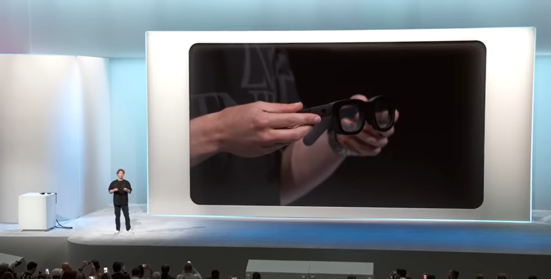 Meta’s Mark Zuckerberg unveils ‘holographic’ MR glasses with neural interface