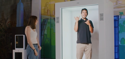 Proto uses life size ‘hologram’ technology for sign language interpretation