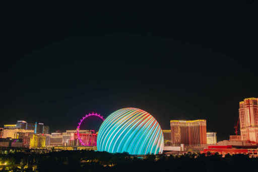 Sphere to celebrate one-year anniversary with light show and new service offerings