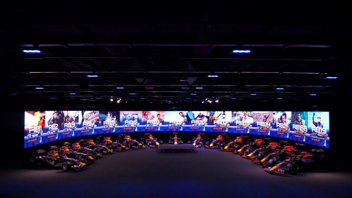 PPDS display brings experiential energy to Oracle Red Bull Racing venue