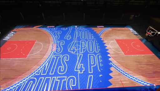 NBA All-Star Weekend to play on LED court