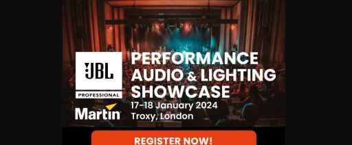 Sound Technology to host UK JBL and Martin Professional showcase