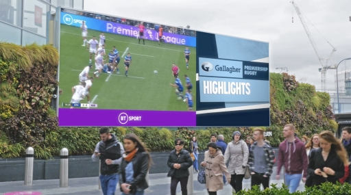 Premiership Rugby appoints Ocean Outdoor as official out of home supplier