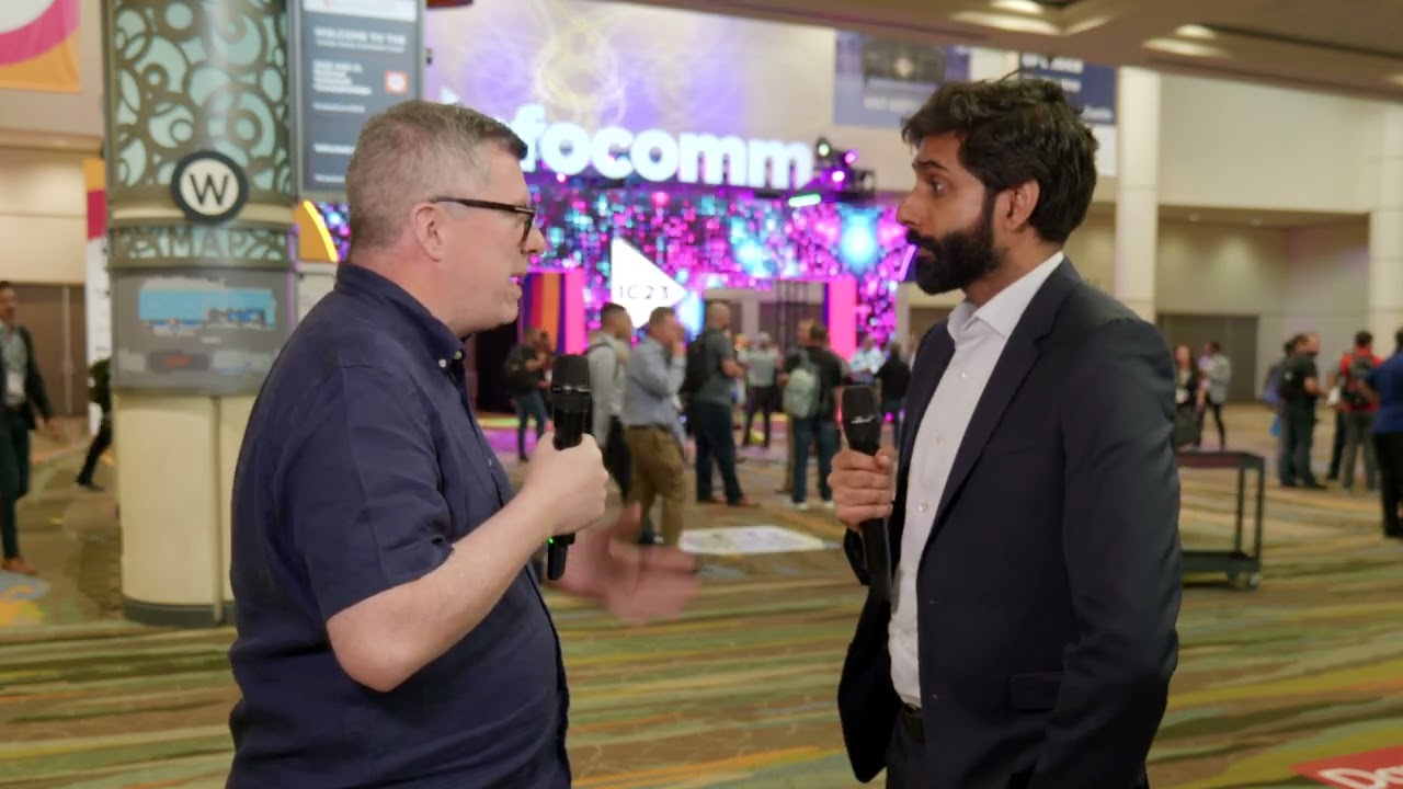 InfoComm 2023: Bigger crowds and new products on day one