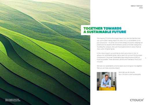 CTOUCH presents first Sustainability Impact Report