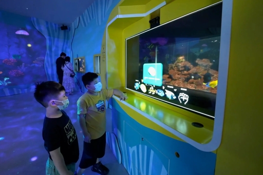 AI Aquarium use eye-tracking technology to be the world’s first intelligent aquarium