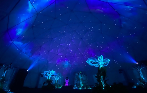 Christie laser projectors transport visitors to planet Nebula with immersive visuals