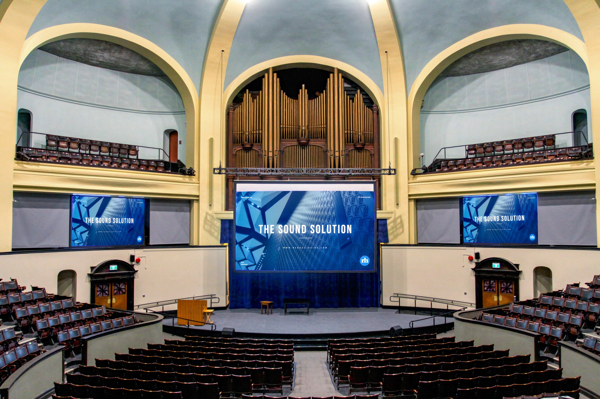 Renkus-Heinz modernises sound at Toronto’s Convocation Hall