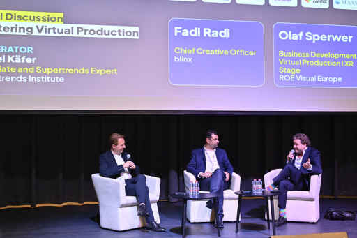 ROE Visual supports virtual production panel discussion at BroadcastPro ME Summit