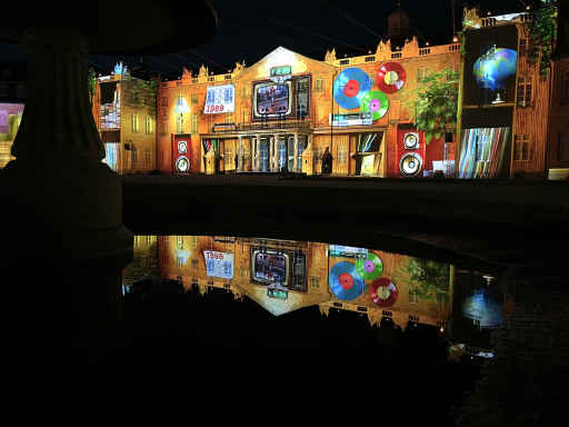 Christie Pandoras Box behind Maxin10sity’s mapping spectacle at Schlosslichtspiele Festival