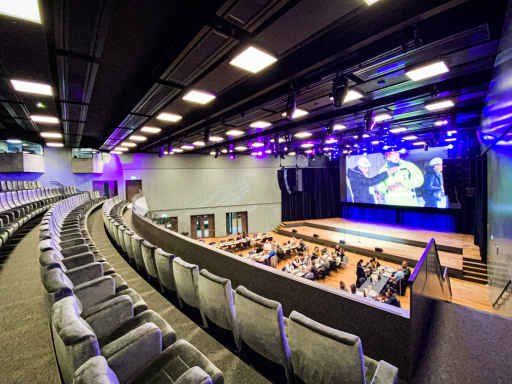 Entra culture centre equipped with WDSG designs