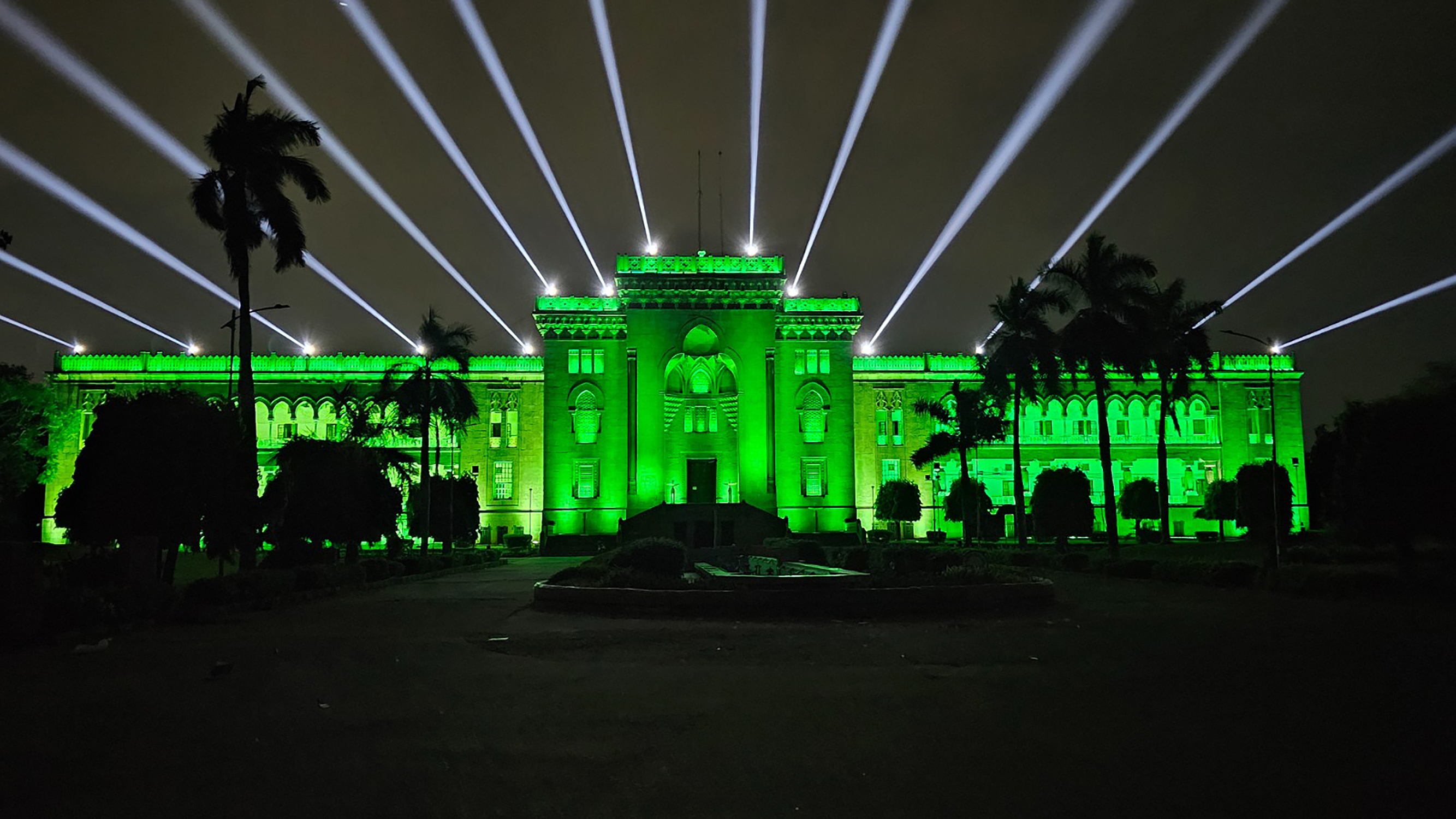 Projection mapping: Christie brings the history of prestigious Indian university to life