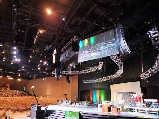 Harman and Diversified support Hope Church with JBL audio system update