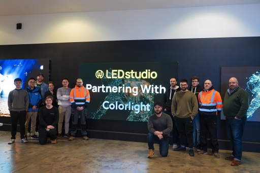 LED Studio and Colorlight form technical partnership in the UK