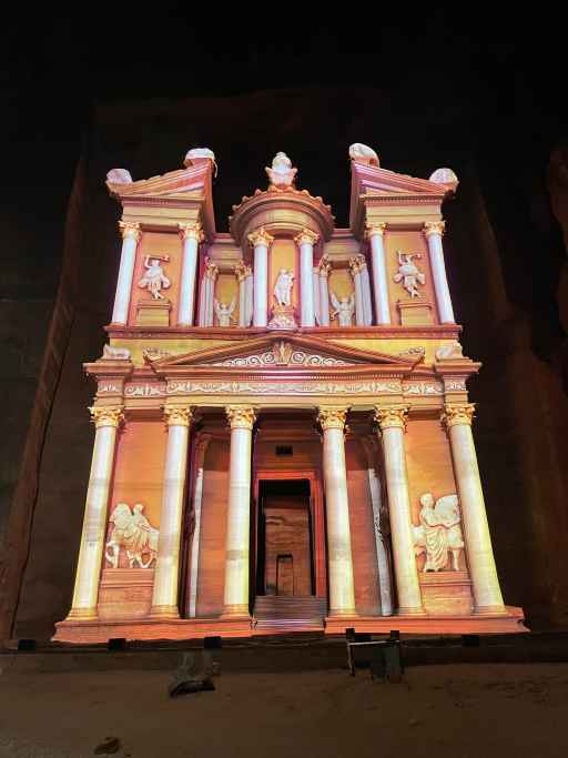 Maxin10sity lights up Petra with striking multimedia show