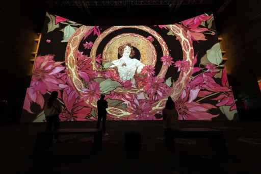 Digital Projection brings captivating projection mapping to Eternal Mucha exhibition