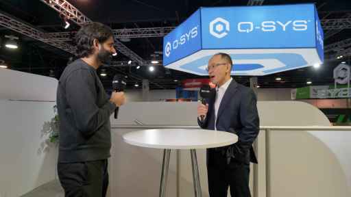 Q-SYS takes centre stage in the rise of the machines | Q&amp;A | InfoComm 2024