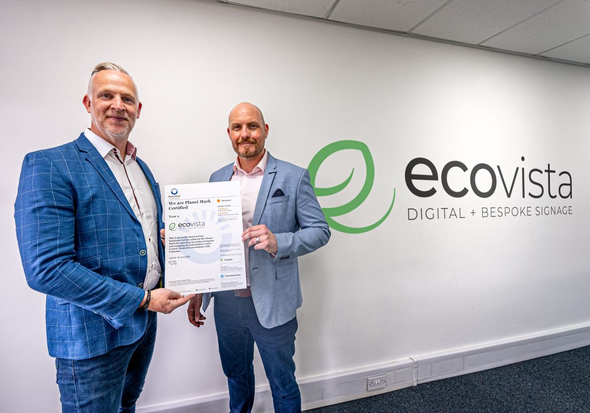 EcoVista claims title of UK’s first ‘carbon neutral’ LED integrator