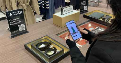 Retail VR trial lets shoppers try on virtual clothes