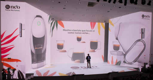 Christie projectors provide the shine for Nescafé launch in Portugal