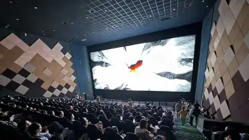 Unilumin debuts acoustically transparent LED cinema screen in China